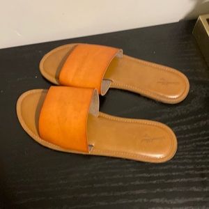 Size 11 sandals - brown - Target